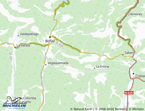 MICHELIN Veneros map - ViaMichelin