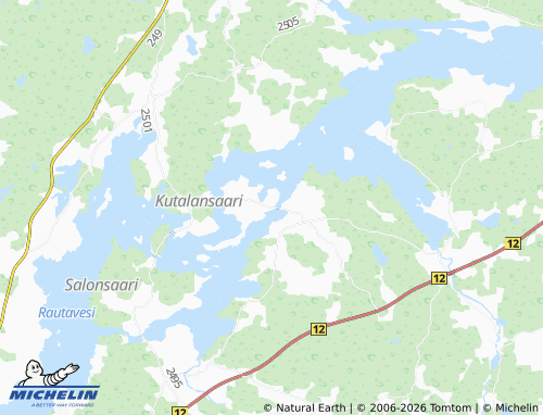 MICHELIN-Landkarte Kutala - ViaMichelin