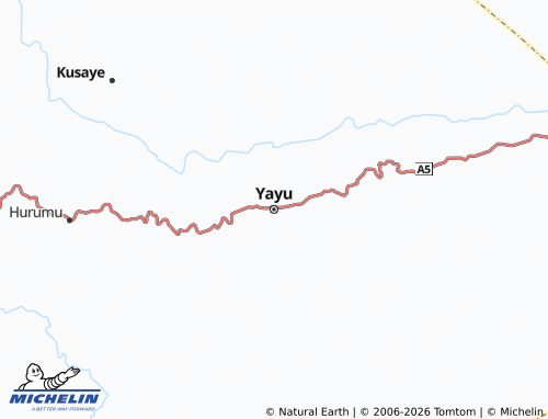 MICHELIN Yayo map - ViaMichelin
