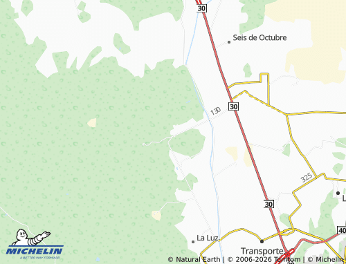 MICHELIN El Siete, Pueblo Nuevo map - ViaMichelin
