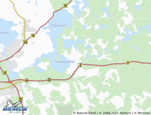 Kaart MICHELIN Kuivala - ViaMichelin