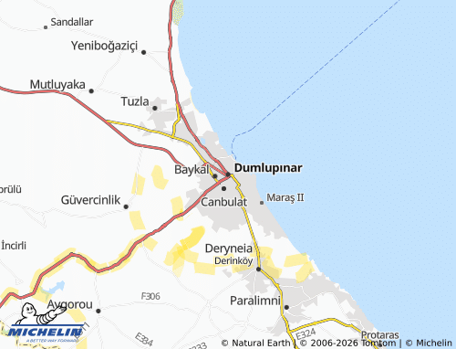 Mappa MICHELIN Dumlupınar - ViaMichelin