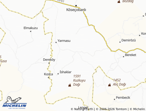 Mappa MICHELIN Taşoluk - ViaMichelin