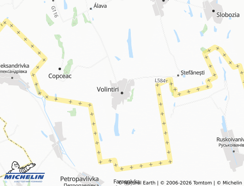Mappa MICHELIN Volintiri - ViaMichelin