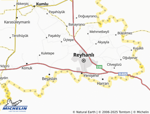 MICHELIN Yeşilova map - ViaMichelin