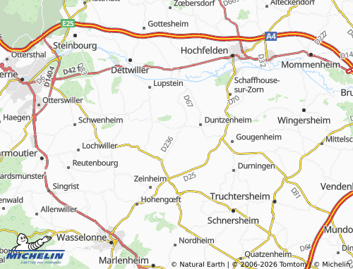 Mapa MICHELIN Saessolsheim - ViaMichelin