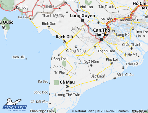 Mapa MICHELIN Gò Quao - ViaMichelin