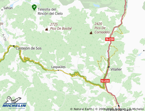 MICHELIN Denúy map - ViaMichelin