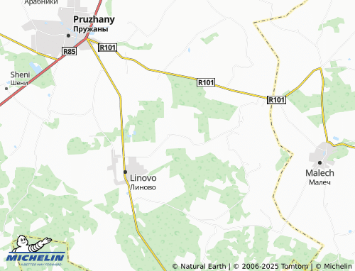 Mapa MICHELIN Ol'shany - ViaMichelin
