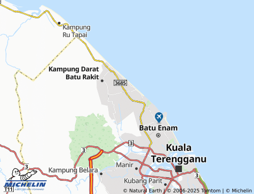 MICHELIN Kampung Alor Jambu map - ViaMichelin