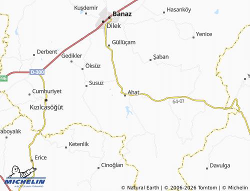 Mappa MICHELIN Ahat - ViaMichelin