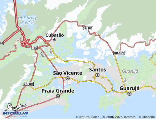 MICHELIN Alemoa map - ViaMichelin
