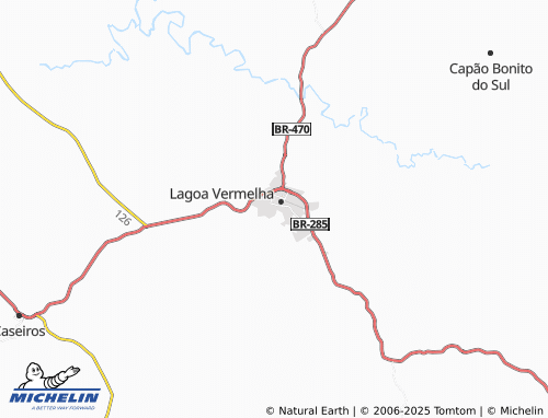MICHELIN-Landkarte Colina da Lagoa - ViaMichelin