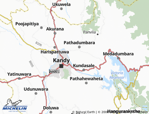 Mappa MICHELIN Amunugama South - ViaMichelin