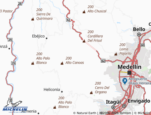 Mappa MICHELIN La Suiza - ViaMichelin
