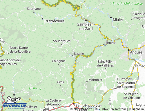 Mappa MICHELIN Lasalle - ViaMichelin