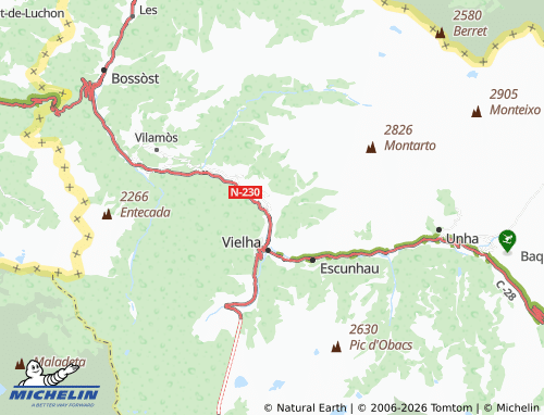 MICHELIN Vilac map - ViaMichelin