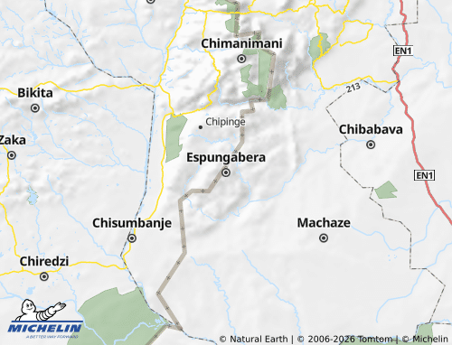 MICHELIN Mossurize map - ViaMichelin