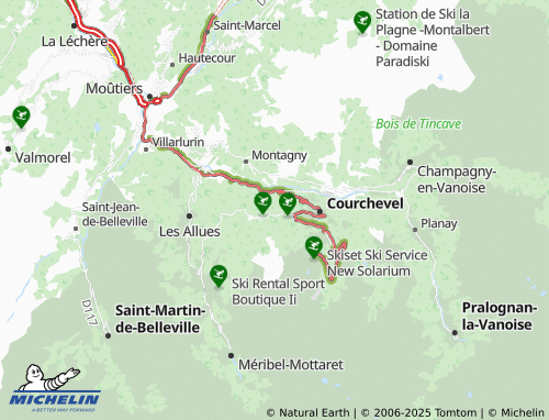 Mappa MICHELIN Le Freney - ViaMichelin