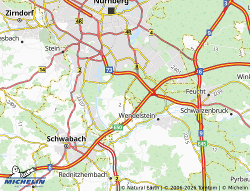 Mappa MICHELIN Worzeldorf - ViaMichelin