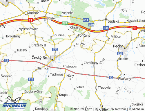 Mappa MICHELIN Lstiboř - ViaMichelin