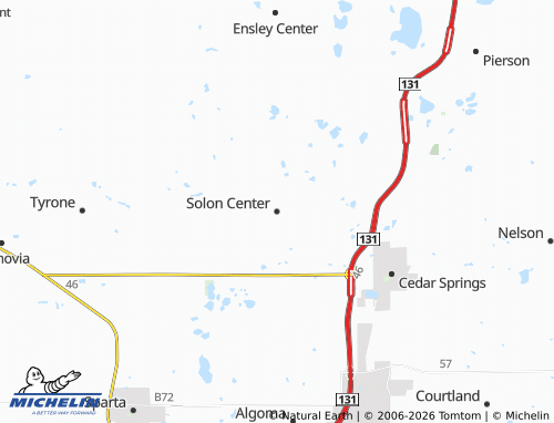 Mappa MICHELIN Solon Center - ViaMichelin