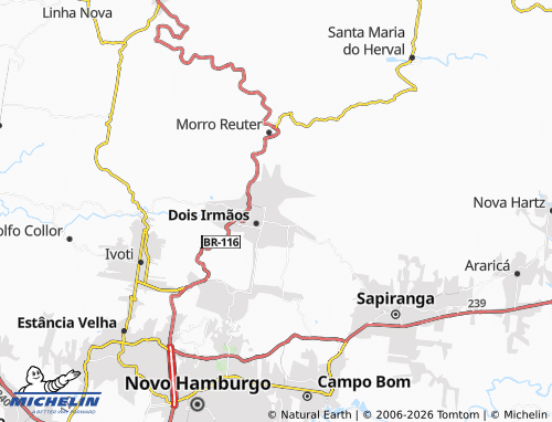 Mappa MICHELIN Sete de Setembro - ViaMichelin
