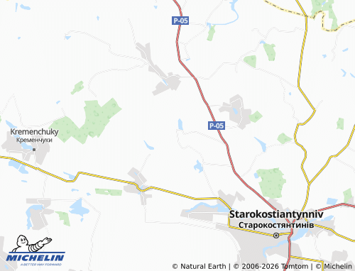 Carte MICHELIN Volytsia-Kerekeshyna - ViaMichelin