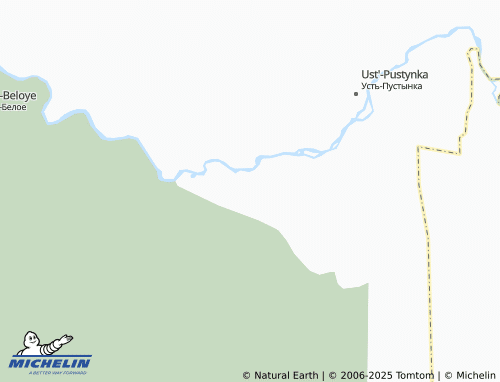 MICHELIN Ust'-Chagyrka map - ViaMichelin