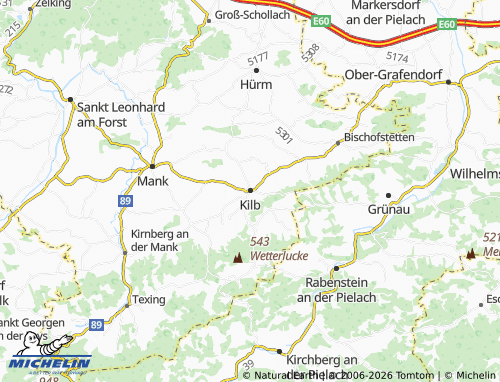 Mappa MICHELIN Kilb - ViaMichelin