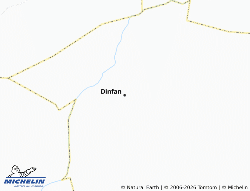 MICHELIN-Landkarte Dinfan - ViaMichelin