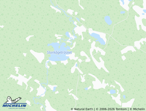 Carte MICHELIN Storkågeträsk - ViaMichelin