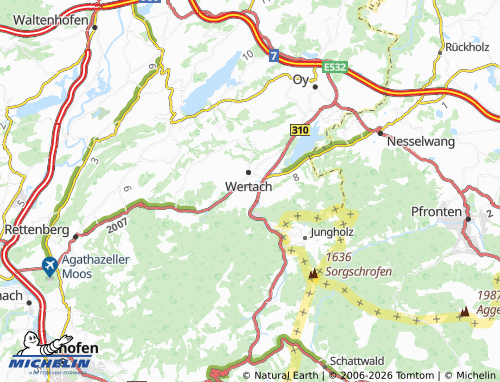 Mapa MICHELIN Bichel - ViaMichelin
