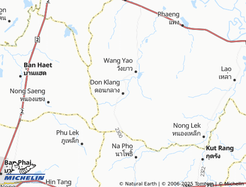 MICHELIN Don Klang map - ViaMichelin