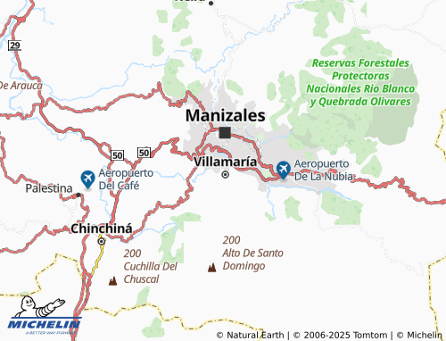 MICHELIN Tejares map - ViaMichelin