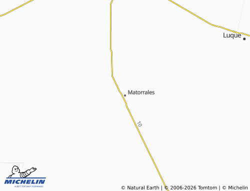 MICHELIN Matorrales map - ViaMichelin