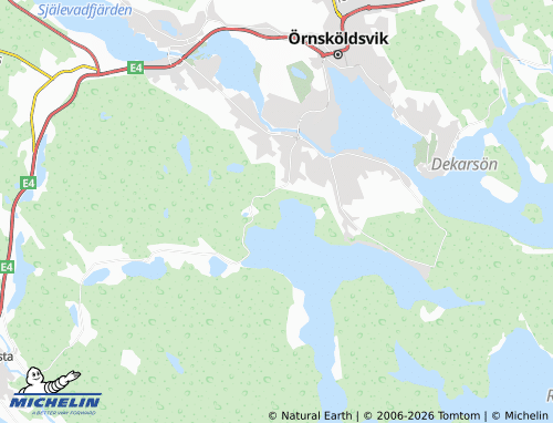 Carte MICHELIN Nyänget - ViaMichelin