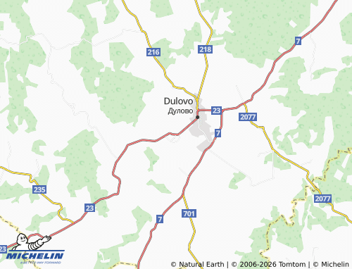 MICHELIN Chernik map - ViaMichelin