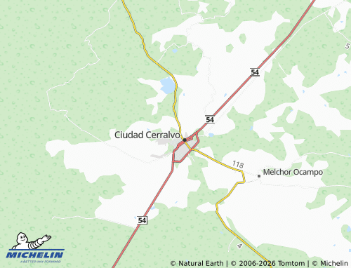 MICHELIN Lomas del Trigo map - ViaMichelin