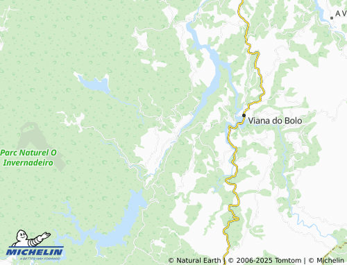 MICHELIN Vilariño de Conso (San Martiño) map - ViaMichelin