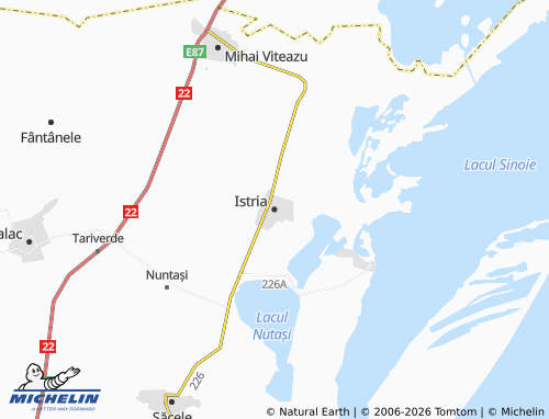 Mappa MICHELIN Istria - ViaMichelin