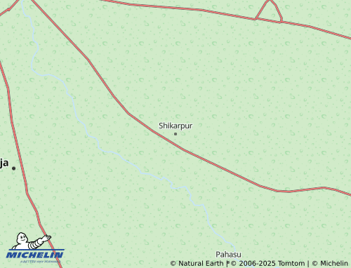MICHELIN Shikarpur map - ViaMichelin