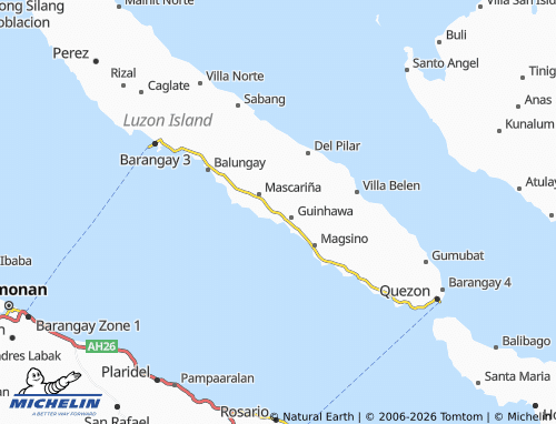 MICHELIN Montaña map - ViaMichelin