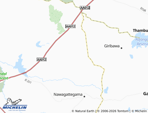 Mappa MICHELIN Rambawewa - ViaMichelin