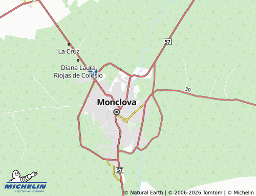 Mappa MICHELIN Jardines del Valle - ViaMichelin