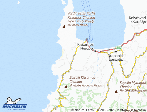 MICHELIN Gramvousa map - ViaMichelin
