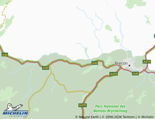 Mappa MICHELIN Trallong - ViaMichelin