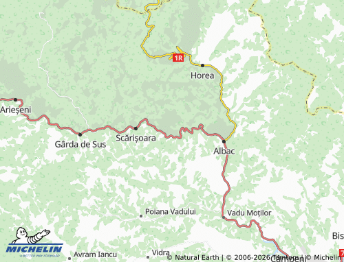 Mappa MICHELIN Știuleți - ViaMichelin