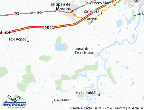 Mapa MICHELIN Malitzin - ViaMichelin