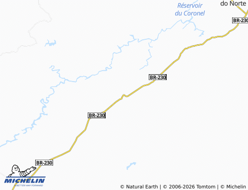 MICHELIN Carmelópolis map - ViaMichelin